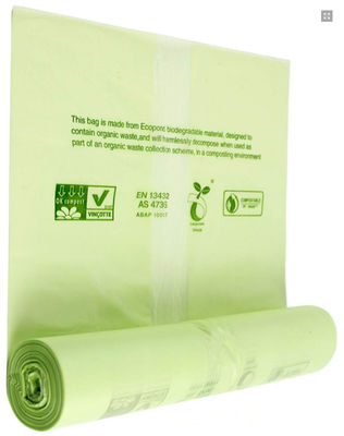 100%の生物分解性のプラスチック買い物袋小さい生物分解性犬の船尾袋